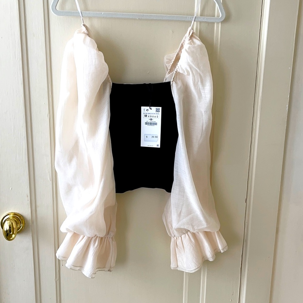 Zara Blouse New With Tags